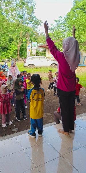 foto bermain anak tk nurfalah